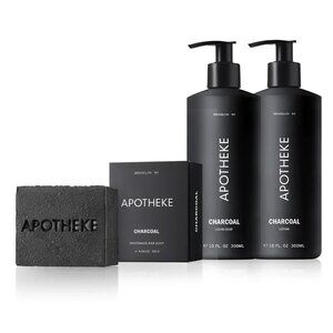 New {APOTHEKE} Charcoal Body Care Bundle